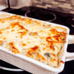 This easy Mushroom Spinach and Artichoke Dip is hearty, satisfying, and made with only a few ingredients. Creamy and delicious, serve as an appetizer or the perfect low carb, keto snack.