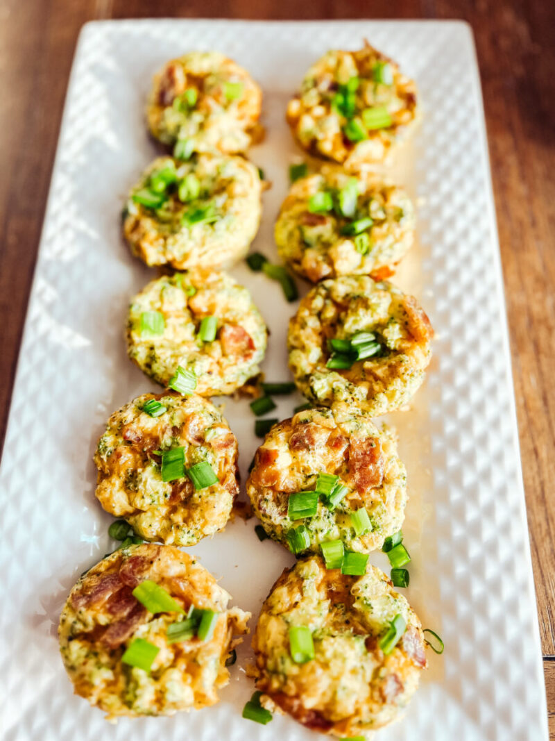 Broccoli Cheddar & Bacon Egg Bites | Sidra Family Hospital