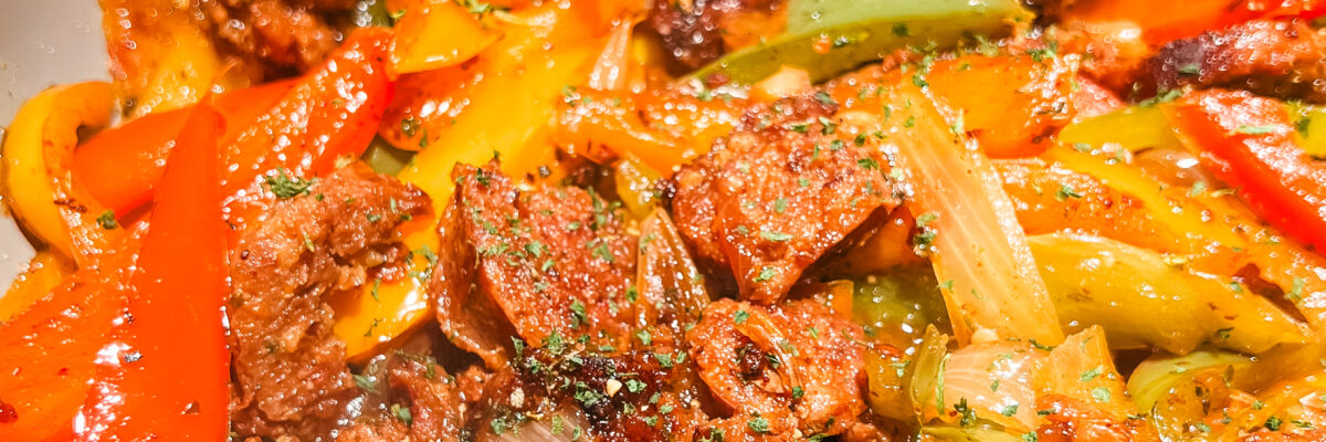Italian Sausage and Peppers (GF, Low Carb, Keto, Paleo)