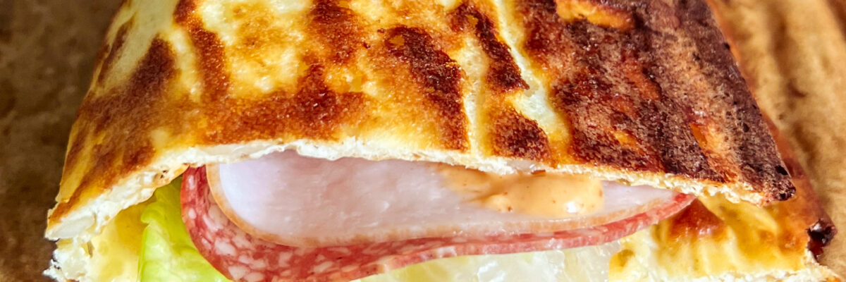 High Protein Cottage Cheese Flatbread (GF, Keto, Low Carb)