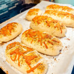 Italian Herb and Cheese Homemade Sub Buns